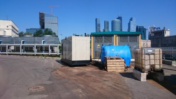 Поставка дизельных электростанции мощностью 300 кВа объект УК Высота-Сервис в г. Москва