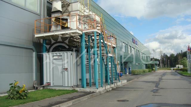Резервная электростанция для энергоснабжения покрасочного цеха ООО «ДОНХИ РУС»